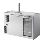 True TDR52-RISZ1-L-S-SG-1 - Draft Bar Cooler, two-section, 52